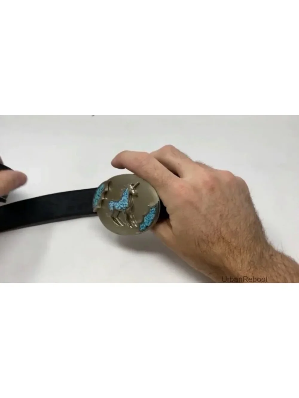 Western Leather Belt Strap 1.5